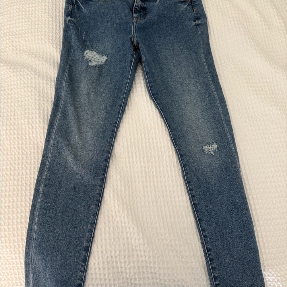 Express Women's Classic Blue Skinny Jeans